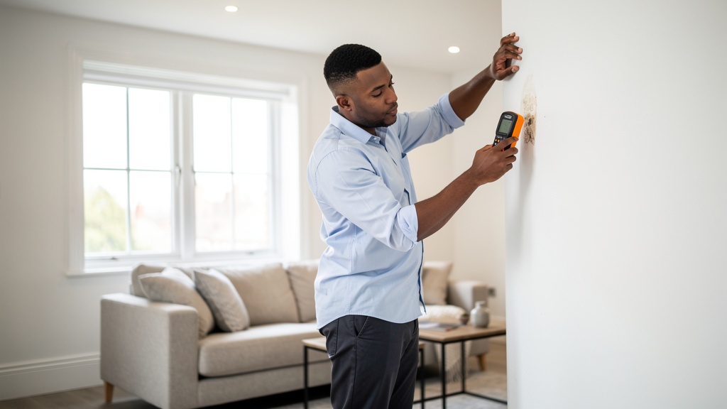 RICS Level 1 condition report inspection of a modern Nottingham property interior